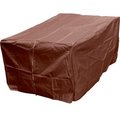 Hiland Hiland Fire Pit Cover HVD-1010CVR-M Rectangle Heavy Duty Waterproof 50"L x 38"W x 23"H Mocha HVD-1010CVR-M